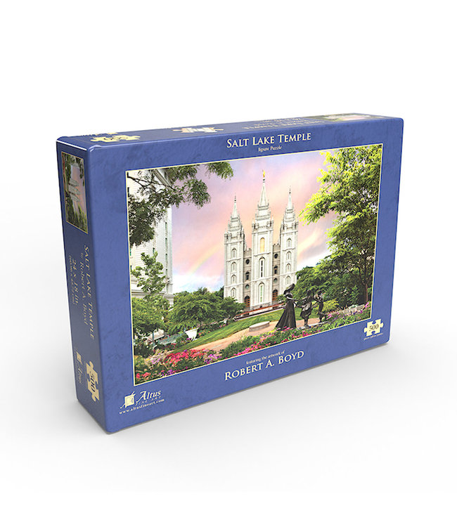 Salt Lake Temple by Robert A. Boyd - Jigsaw Puzzle (500 Piece)