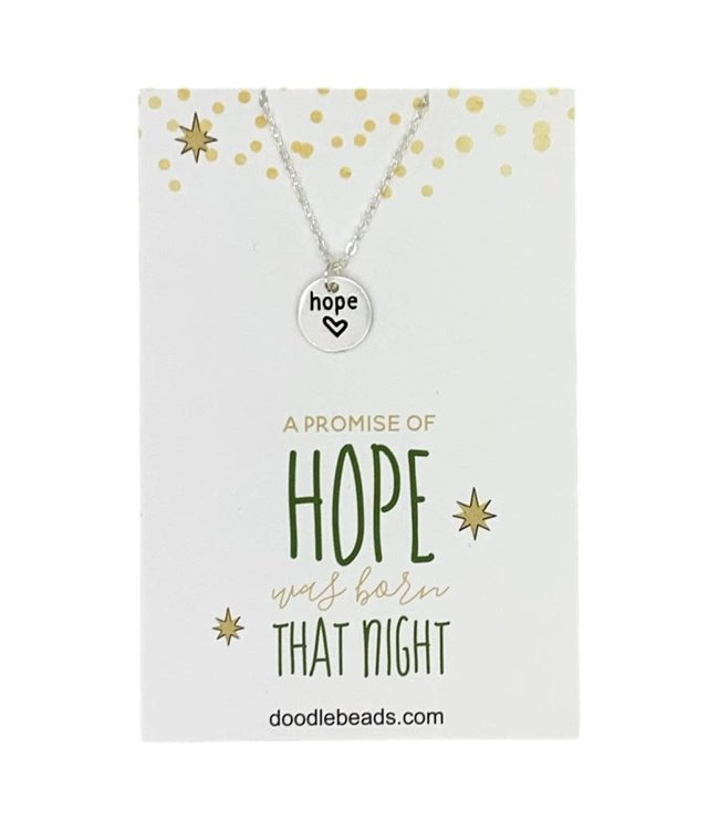 Promise of Hope Necklace Gold.