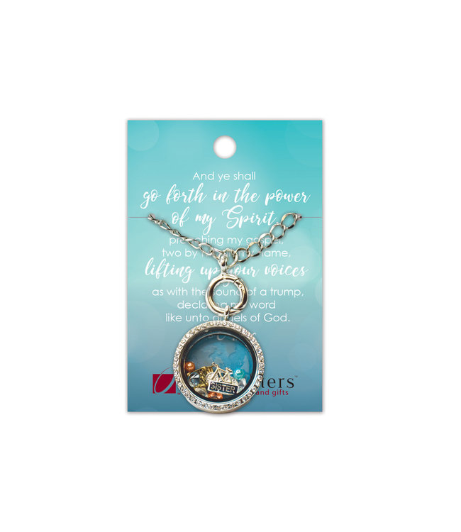 MISSIONARY CHARM LOCKET NECKLACE