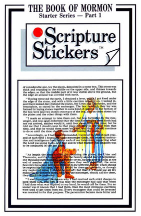 Scripture Sticker Book of Mormon Part 4