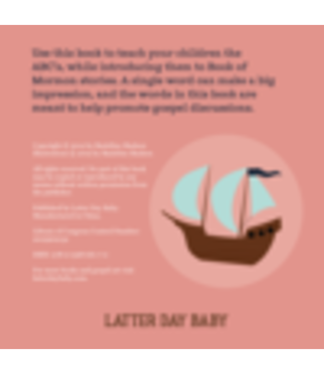 Book of Mormon ABC's (Latter Day Baby board book)
