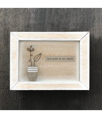 5108 Box frame-Love grows in our family