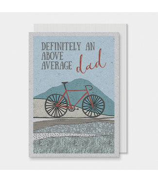 2434 –Outdoors card-Definitely above average dad