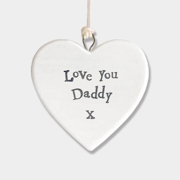 4173 Porcelain heart-Love daddy