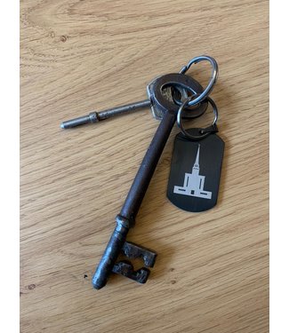 LDS Temple Keychain Preston