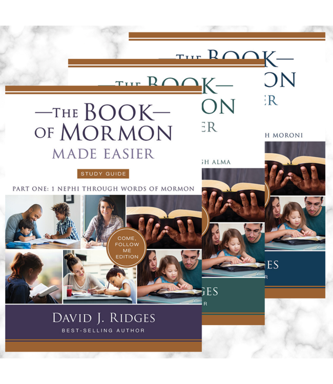 The Book of Mormon Made Easier Study Guide Parts 1, 2, and 3 : Come, Follow Me Edition