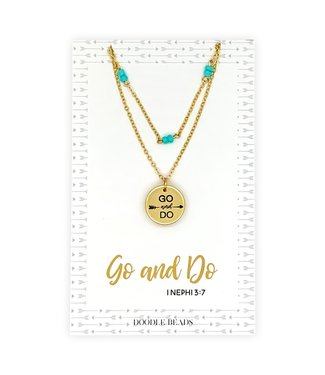 Go and Do Layered Necklace, 2020 Mutual Theme