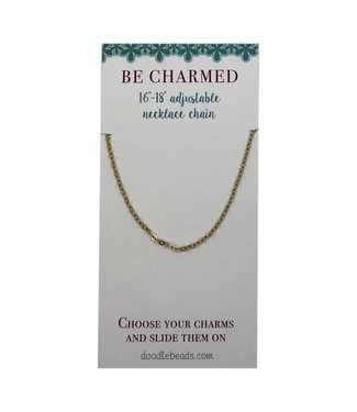 Be Charmed Necklace Chain, 16″ – 18″ Adjustable, Gold