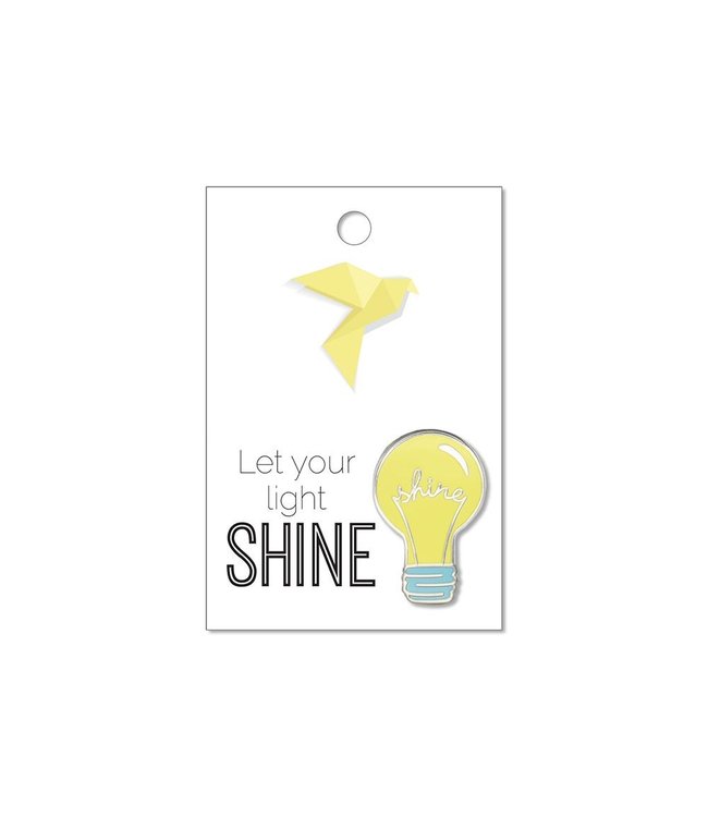 Time to Shine Enamel Pin