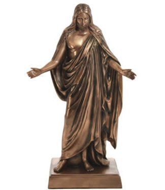 10" Bronze-Finish Christus Statue