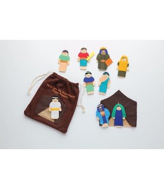 Nephi & The Brass Plates Finger Puppets 13 piece set