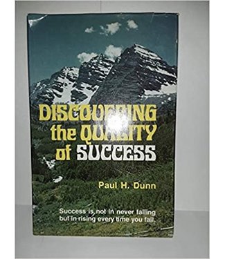 ***PRELOVED/SECOND HAND*** Discovering the quality of success, Dunn
