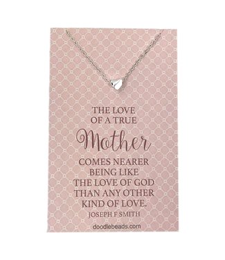 mothers love heart necklace