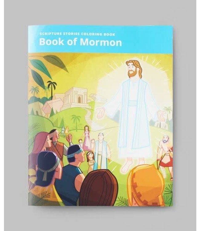 Scripture Stories Coloring Book: Book of Mormon