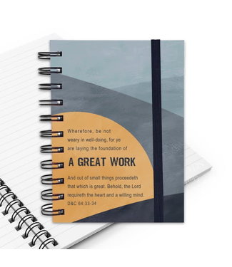 A Great Work 2021 LDS Youth Theme Journal, Gray