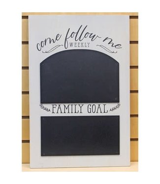 Come Follow Me Chalk-Board 18 inch