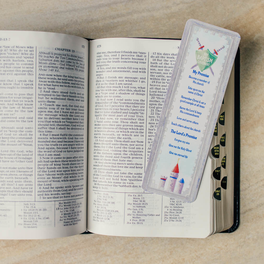 Boy's Baptismal Covenant Bookmark