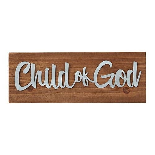 B.5x3.25Plaq-C-Child Of God