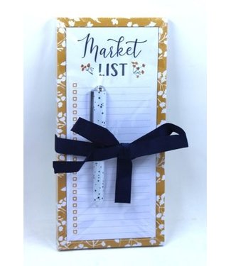 Market List Magnetic Note Pad