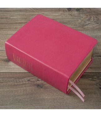 Hand-Bound Leather Quad - Bright Fuchsia