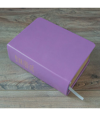 Hand-Bound Leather Quad - Lilac