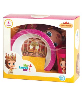 He Loves Me Mealtime Set - Queen Esther