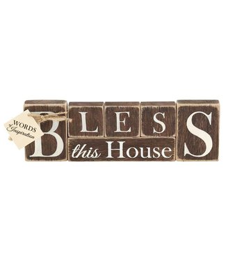 Tabletop Word - Bless This House