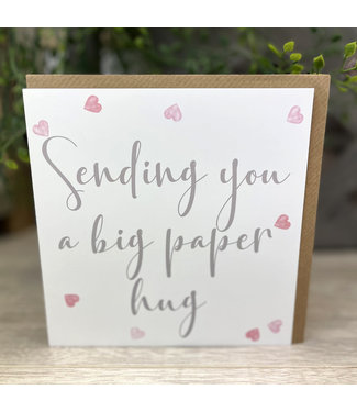 Sending You A Big Paper Hug Card