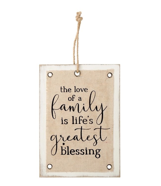 Love of a Family Hanging Sign