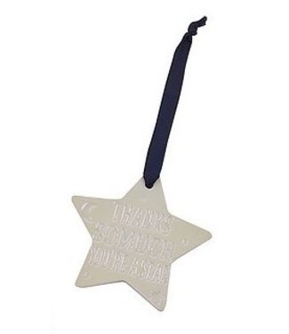 Ceramic Starry Skies Hanging Star