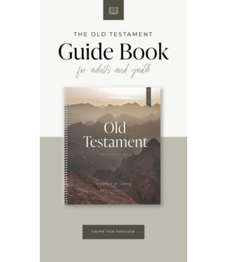 The Old Testament Guide Book for Adults and Youth - Red  Headed Hostess