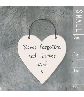 2817 Little heart sign-Never forgotten, foreve
