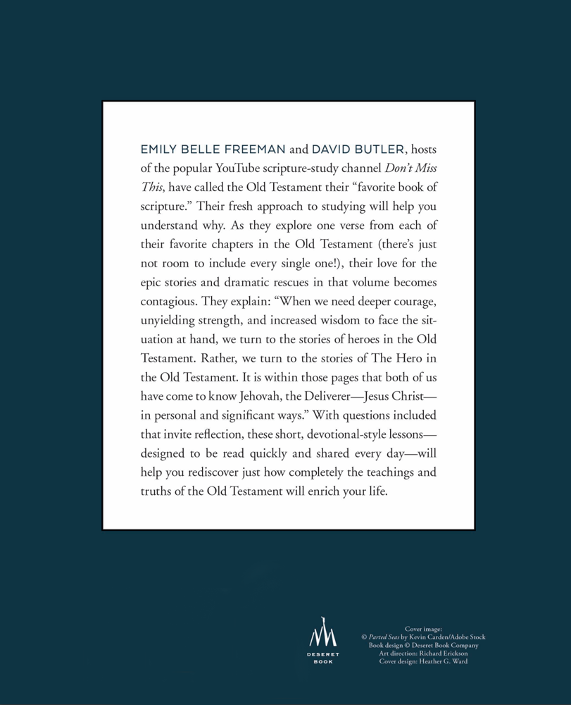PREORDER Don t Miss This In The Old Testament Exploring One Verse PREORDER Don t Miss This In The Old Testament Exploring One Verse
