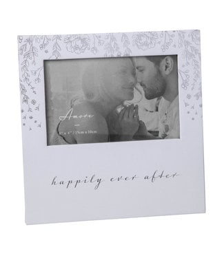 6" X 4" - AMORE BY JULIANA® PHOTO FRAME - HAPPILY EVER AFTER