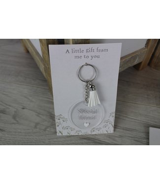 SENTIMENT KEYRING  - Special Friend