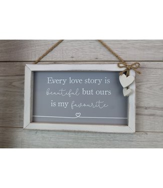 Every Story Plaque