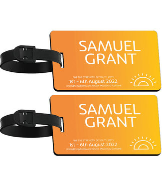 FSY Luggage Tag 2022 - customised pack of two