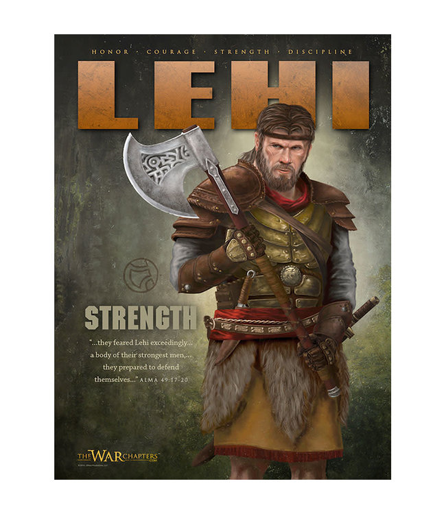 Epic Hero Posters. Lehi 18"x 24"