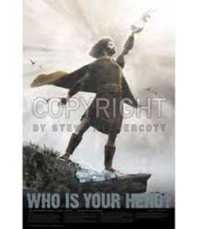 Who is your Hero Posters. The Brother of Jared 24"x 36"