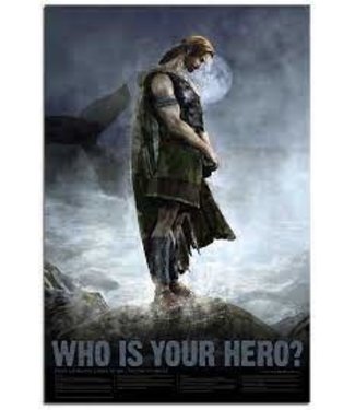 Who is your Hero Posters. Jonah Is Forgiven 24"x 36"