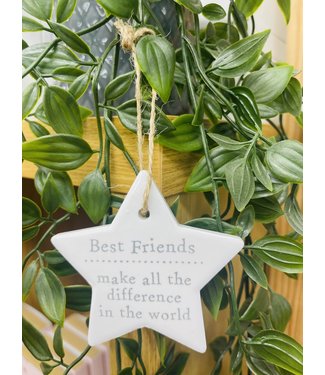 Friends Ceramic Star - Best friends make all the difference