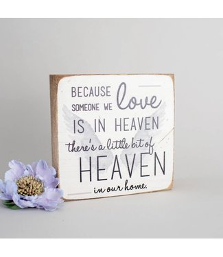 Heaven In Our Homes Decorative Wooden Block