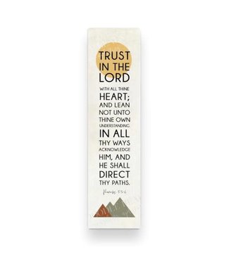 Trust in the Lord, 2022 LDS Mutual Theme Handouts, Bookmark NEUTRAL