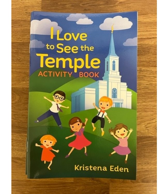 I Love to See the Temple - Activity Book
