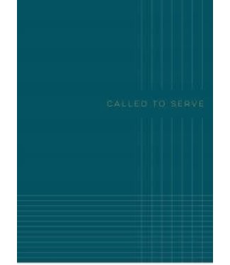 Called to Serve Missionary Hardcover Journal aqua