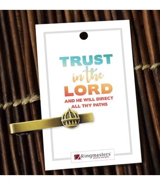 TRUST IN THE LORD - LIAHONA TIE CLIP - 2022 YOUTH THEME