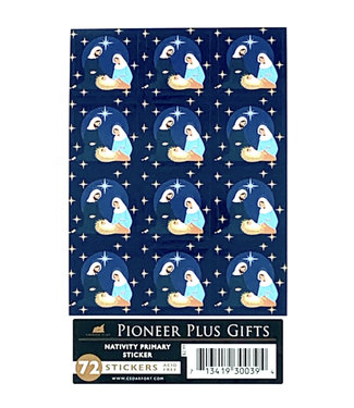 Nativity Primary Sticker (6 sheets)