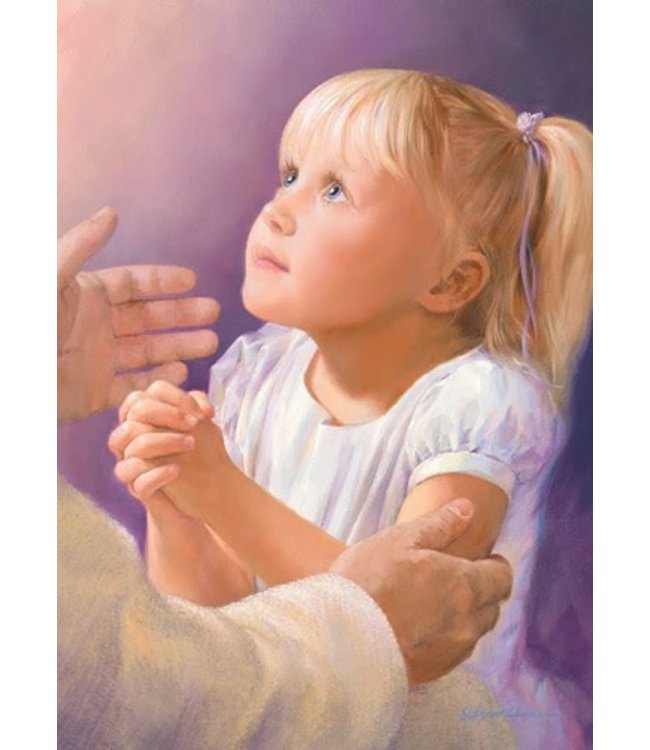 A CHILD'S PRAYER 5X7 PRINT - LOOSE 5X7 PRINT BY JAY BRYANT WARD