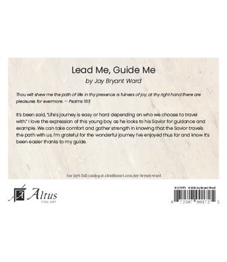 LEAD ME, GUIDE ME 5X7 PRINT - LOOSE 5X7 PRINT BY JAY BRYANT WARD