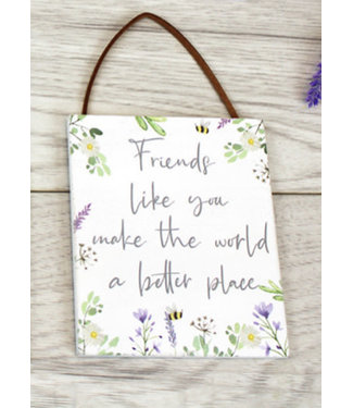 Floral Hanger - Friends Like You